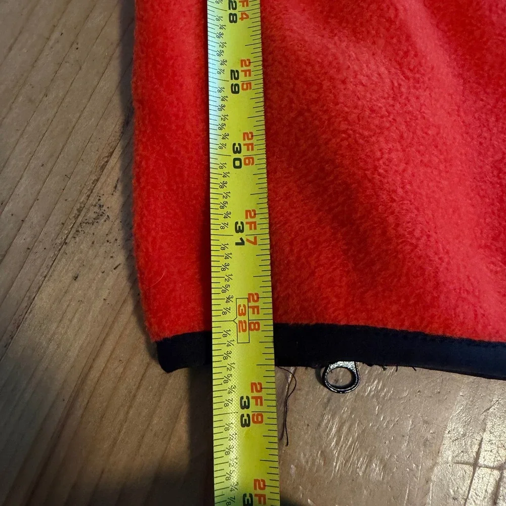 Vintage Nautica‎ Mens Orange Fleece Sweatpants Elastic Waist Pants XL NEW